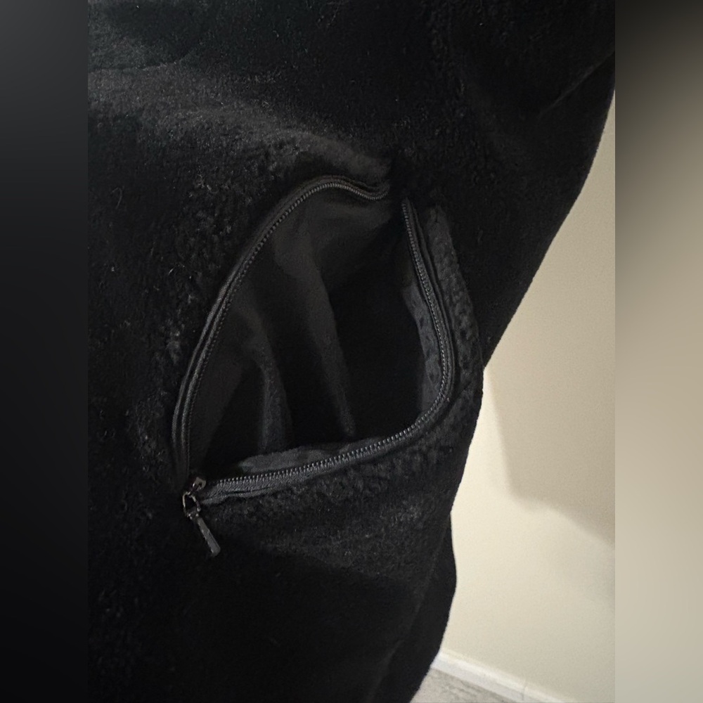 Women's black velvet vest S - Picture 6 of 10